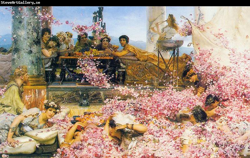 Laura Theresa Alma-Tadema The roses of Heliogabalus